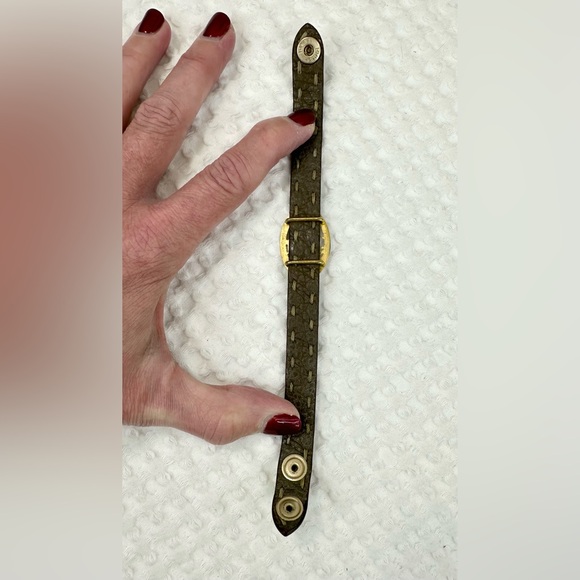 ❌SOLD 🤎Fendi Leather Horse Wrap Bracelet - Picture 5 of 8